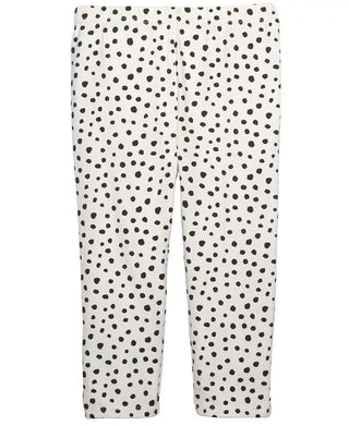 Leggings estampadas de animais para meninas First Impressions, tamanho 3T, brancas
