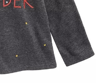 Camiseta Little Wonder para bebê First Impressions, cinza escuro, tamanho 24 meses
