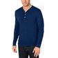 Camisa Henley Masculina Club Room Azul Tamanho Médio