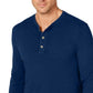 Camisa Henley Masculina Club Room Azul Tamanho Médio