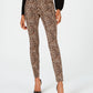 Calça jeans skinny feminina Incessential Leopard da INC International Concepts, marrom, tamanho 6