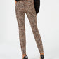 Calça jeans skinny feminina Incessential Leopard da INC International Concepts, marrom, tamanho 6