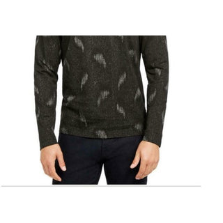 Camisa estampada masculina Alfani Paisley preta tamanho XX-G