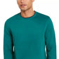 Moletom Alfani Masculino Classic-Fit Tipped Verde Escuro Tamanho Grande