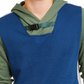 Moletom com capuz e cinto American Rag masculino com blocos de cores, verde, tamanho extragrande