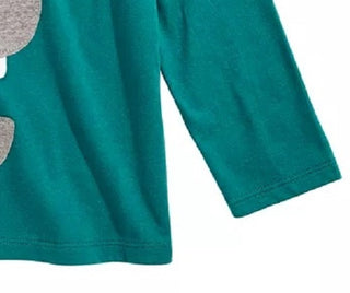 Camiseta infantil First Impressions Baby Boy Cotton Dinosaur, verde escuro, tamanho 12 meses