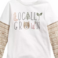 Camiseta infantil First Impressions Baby Boys, em algodão, com estampa de camadas, cultivada localmente, tamanho 6-9 meses