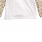 Camiseta infantil First Impressions Baby Boys, em algodão, com estampa de camadas e cultivo local, branca, tamanho 12M