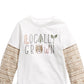 Camiseta infantil First Impressions Baby Boys, em algodão, com estampa de camadas e produção local, tamanho 24 meses