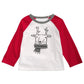 Camiseta estampada de rena First Impressions para bebê menino, branca, tamanho 18 meses