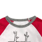 Camiseta estampada de rena First Impressions para bebê menino, branca, tamanho 18 meses