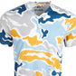 Camiseta camuflada americana masculina Spaced Out, cinza escuro, tamanho XXG
