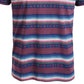 Camiseta listrada geométrica masculina American Rag, vermelha, tamanho médio