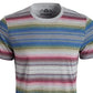 Camiseta listrada masculina American Rag Blanket cinza tamanho extra grande
