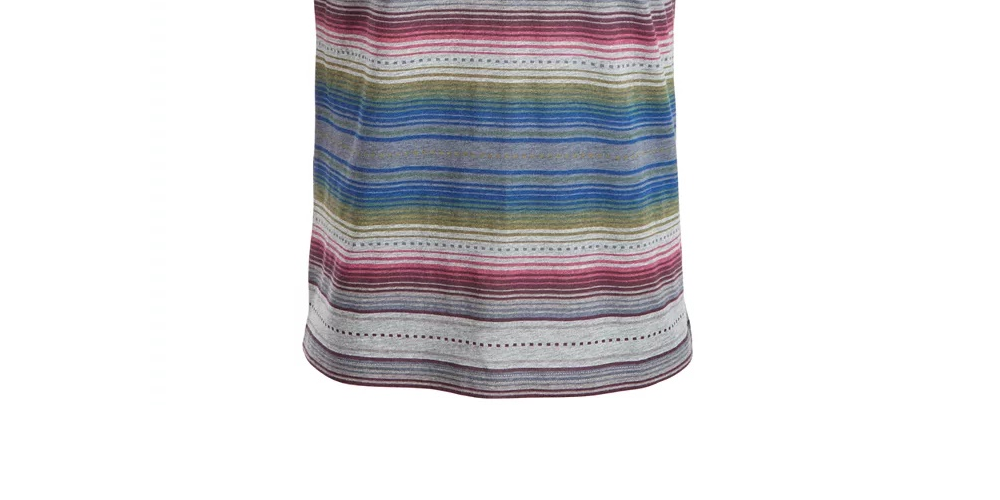 Camiseta listrada masculina American Rag Blanket cinza tamanho extra grande