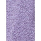 Karen Scott Suéter Feminino de Gola Alta em Algodão Marmoreado Roxo Tamanho Médio