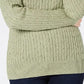 Karen Scott Suéter Feminino de Algodão com Gola V Verde Tamanho XS