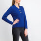 Karen Scott Suéter Henley de Algodão com Acabamento em Ferragens Feminino Azul Escuro Tamanho Médio