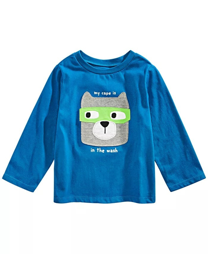 Camiseta infantil estampada com cachorro First Impressions Baby Boy, tamanho 24 meses, azul