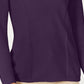 Karen Scott Suéter Feminino Patchwork com Ponto Roxo Tamanho Grande