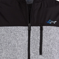 Colete de lã Birdseye masculino Greg Norman, cinza, tamanho pequeno