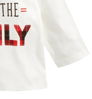 Camiseta de algodão com estampa bonita para meninos First Impressions, branca, tamanho 12 meses