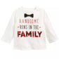 Camiseta de algodão com estampa bonita para meninos First Impressions, branca, tamanho 6 a 9 meses