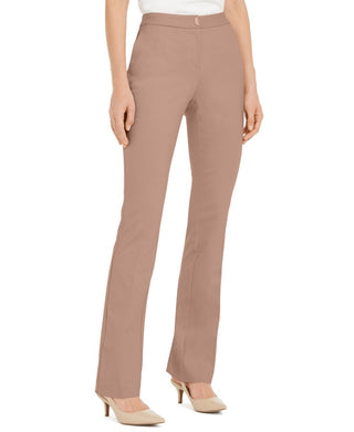 Calça Alfani Feminina Petite Hardware-Waist Rosa Tamanho 2 P