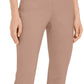 Calça Alfani Feminina Petite Hardware-Waist Rosa Tamanho 2 P