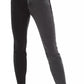 Calça jeans skinny feminina INC International Concepts, dois tons, preta, tamanho 2