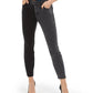 Calça jeans skinny feminina bicolor da INC International Concepts, preta, tamanho 8