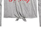 Camiseta estampada Epic Threads Big Girls Believer, tamanho grande, cinza