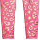Leggings estampadas de chita Epic Threads Big Girls rosa escuro tamanho grande