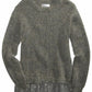Suéter Peplum de Renda Epic Threads Big Girls Cinza Tamanho X-Grande