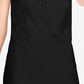 INC International Concepts Top feminino liso com cadarço, preto, tamanho X-S
