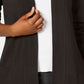 Karen Scott Cardigan Feminino Aberto na Frente Cáqui Tamanho Grande