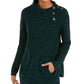 Suéter feminino com gola envelope Style &amp; Co, verde, tamanho pequeno, médio