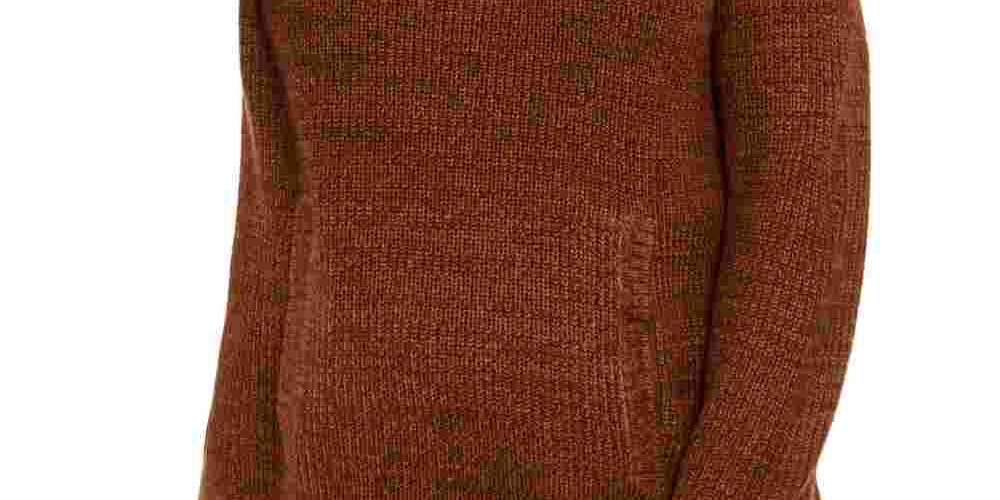 Suéter feminino plus size com acabamento em botões estilo &amp; co, cáqui, tamanho 1X