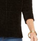 Suéter chenille feminino Style &amp; Co, preto, tamanho XX-G
