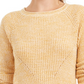 Suéter de malha mesclado feminino Style &amp; Co, tamanho dourado - pequeno pequeno