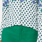 Cardigan feminino com estampa floral brilhante Charter Club cinza tamanho grande