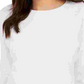 Top texturizado com punho de gravata feminino Charter Club, branco, tamanho grande