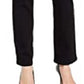 Calça jeans feminina Charter Club de malha reta, tamanho 10, preta