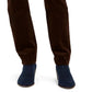 Calça de veludo cotelê feminina Lexington com perna reta, vermelho brilhante, tamanho 6 pequeno