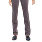 Calça de veludo cotelê feminina Charter Club Petite Lexington Tummy-Control cinza escuro tamanho 14X4