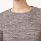 Karen Scott Sport Space-Dye Microfleece Top Feminino Azul Tamanho Extra Grande
