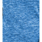 Karen Scott Blusa de microfibra mesclada feminina, azul marinho, tamanho 1X