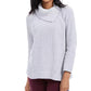 Suéter feminino de malha Pointelle da Style &amp; Co, cinza, tamanho pequeno