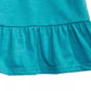 Túnica de algodão com estampa floral First Impressions para bebê menina, azul, tamanho 24 meses