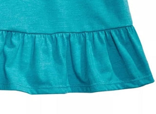 Túnica de algodão com estampa floral First Impressions para bebê menina, azul, tamanho 24 meses